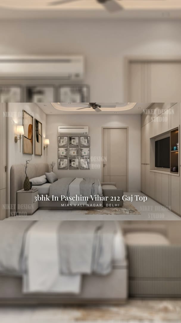3BHK · Paschim Vihar — 212 Gaj top floor with private roof